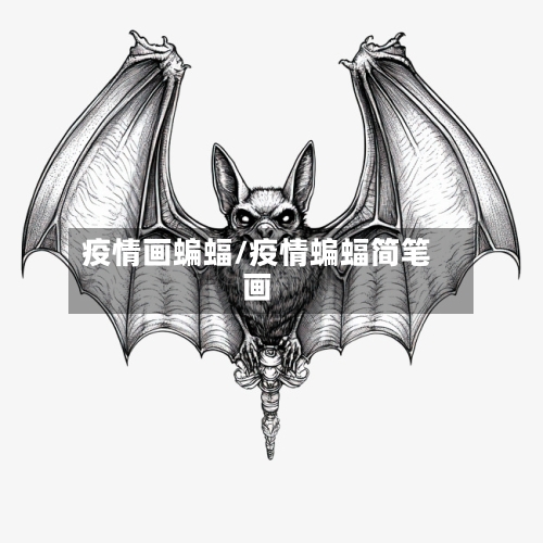疫情画蝙蝠/疫情蝙蝠简笔画-第2张图片
