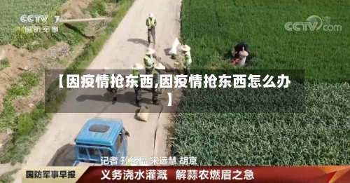 【因疫情抢东西,因疫情抢东西怎么办】-第3张图片
