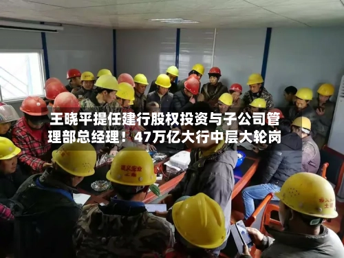 王晓平提任建行股权投资与子公司管理部总经理！47万亿大行中层大轮岗-第2张图片