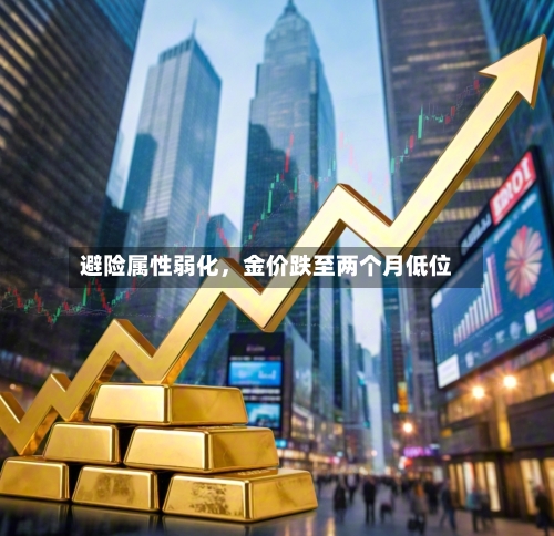 避险属性弱化	，金价跌至两个月低位-第3张图片
