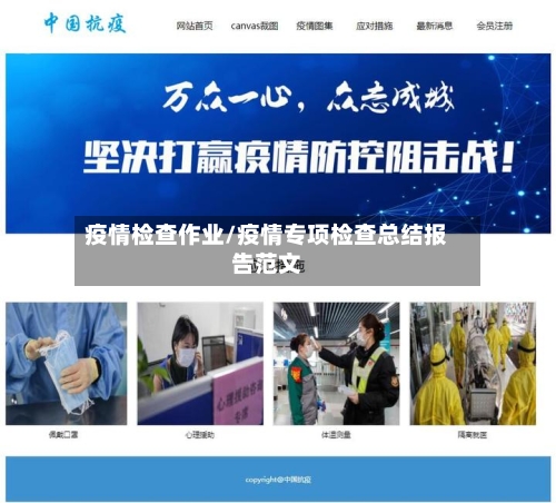 疫情检查作业/疫情专项检查总结报告范文