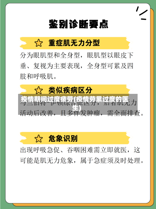 疫情期间过度疲劳(疫情劳累过度的医生)-第2张图片