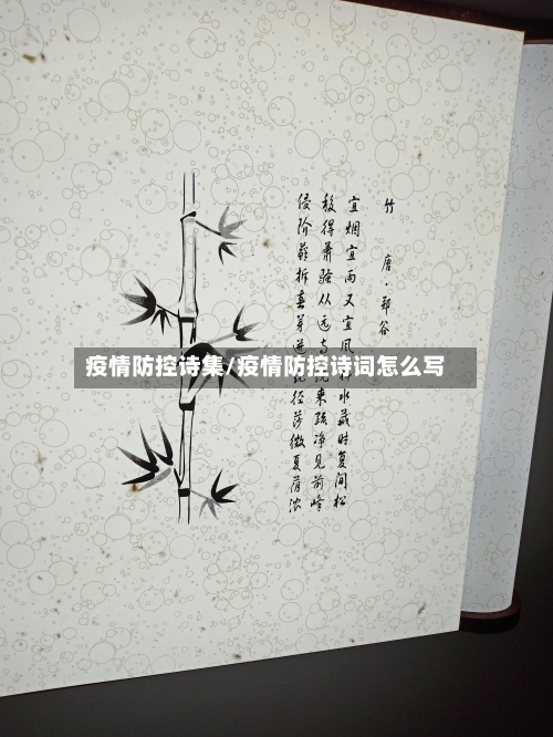 疫情防控诗集/疫情防控诗词怎么写-第2张图片