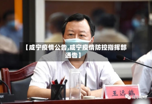 【咸宁疫情公告,咸宁疫情防控指挥部通告】-第3张图片
