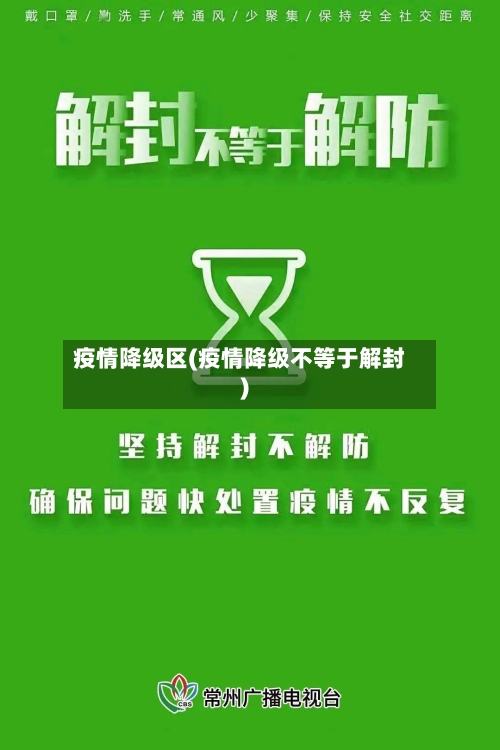 疫情降级区(疫情降级不等于解封)