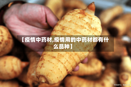 【疫情中药材,疫情用的中药材都有什么品种】-第2张图片