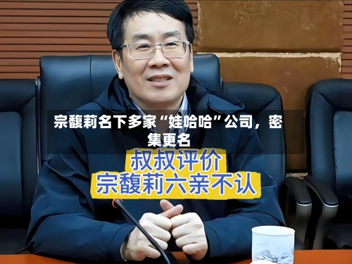 宗馥莉名下多家“娃哈哈”公司	，密集更名-第2张图片