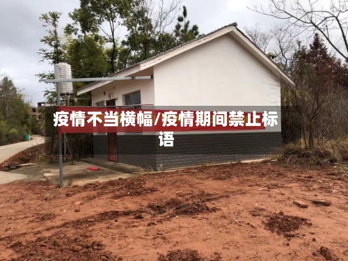 疫情不当横幅/疫情期间禁止标语